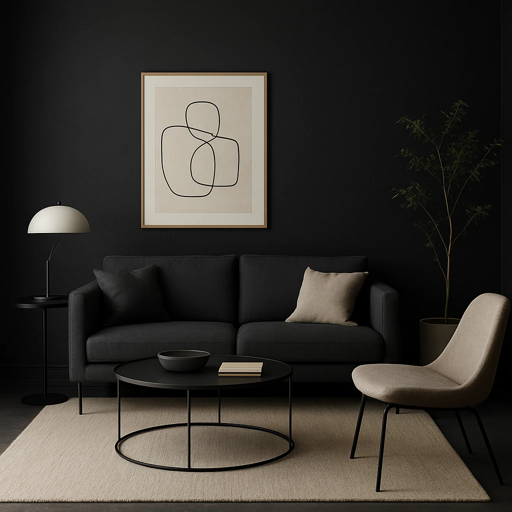 Jakie zalety posiada matowa farba czarna do ścian w nowoczesnych wnętrzach?